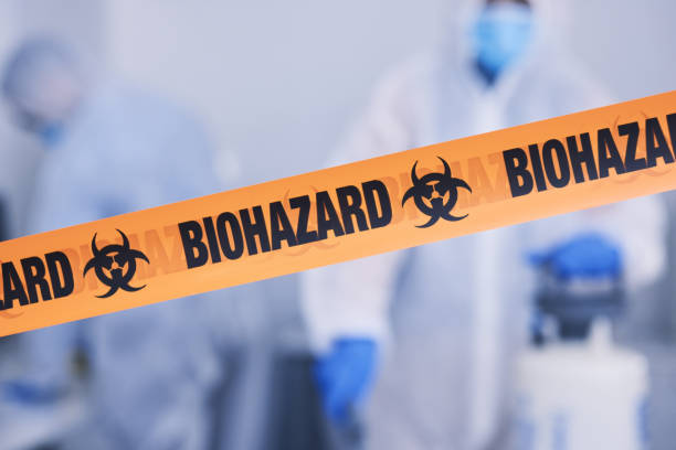 Professional Blood Cleanup technician working in Cranbury, NJ